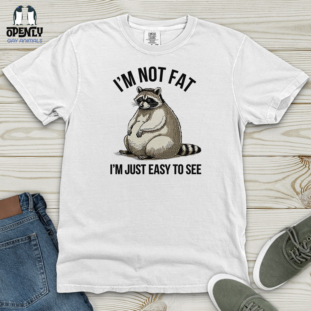 Im Not Fat Heavy Cotton Comfort Colors Tee Gift For Animal Lover