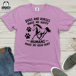 Humans Make My Head Hurt Heavy Cotton Comfort Colors Tee Gift For Animal Lover