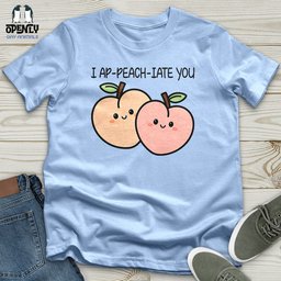 I Ap Peach Iate You Softstyle Tee Gift For Animal Lover