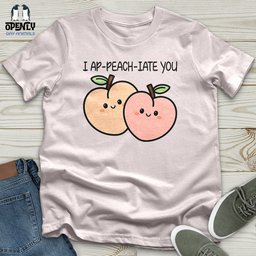 I Ap Peach Iate You Softstyle Tee Gift For Animal Lover