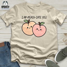 I Ap Peach Iate You Softstyle Tee Gift For Animal Lover