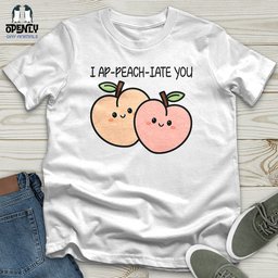 I Ap Peach Iate You Softstyle Tee Gift For Animal Lover