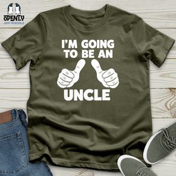 Im Going To Be An Uncle Unisex T Shirt Gift For Animal Lover
