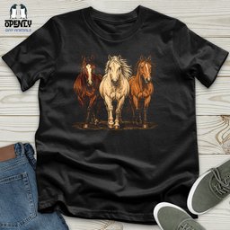 Horses Unisex T Shirt Gift For Horse Lover