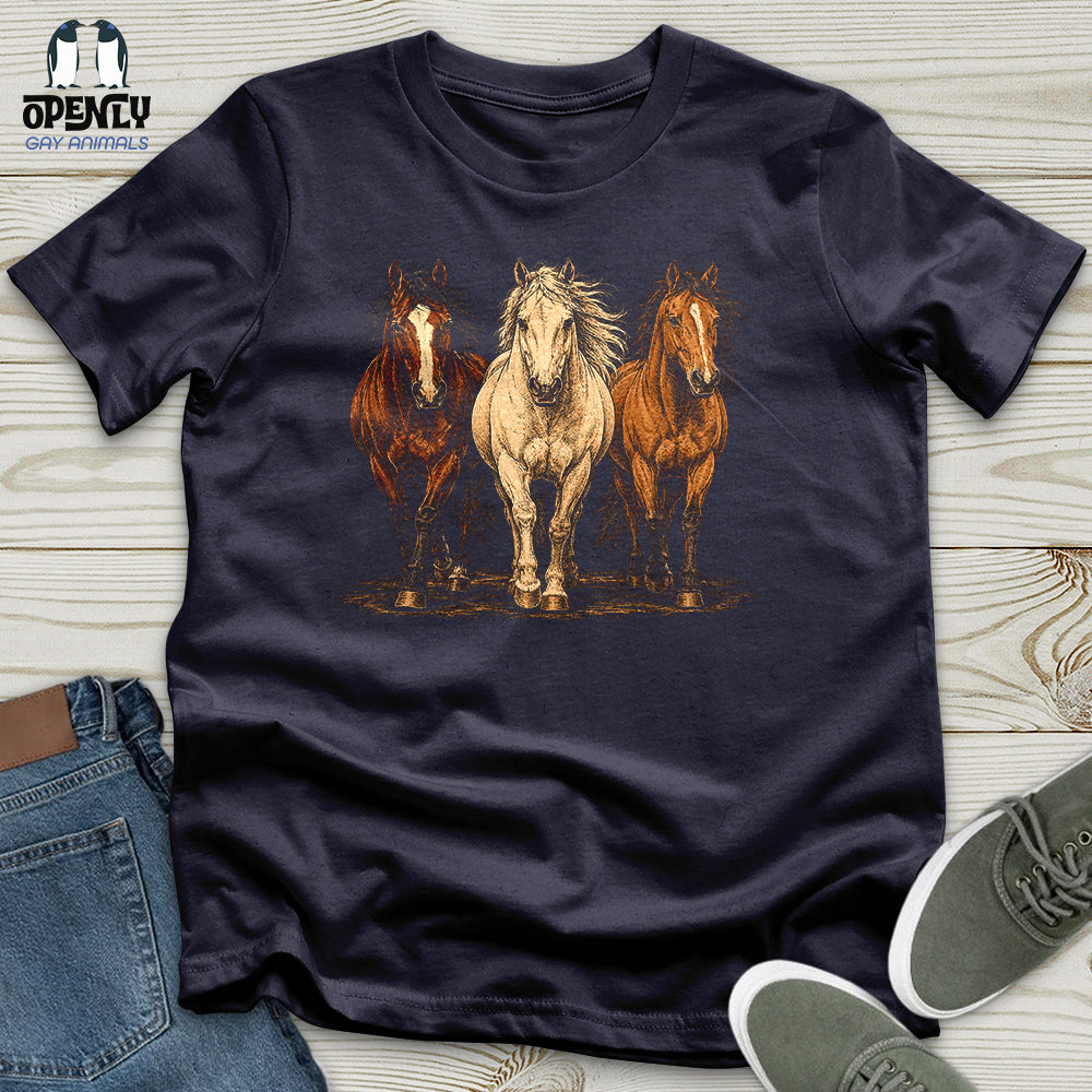 Horses Unisex T Shirt Gift For Horse Lover