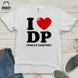 I Love Dp Heavy Cotton Comfort Colors Tee Gift For Animal Lover
