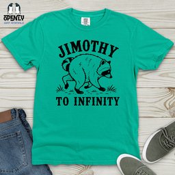 Jimothy To Infinity Heavy Cotton Comfort Colors Tee Gift For Animal Lover