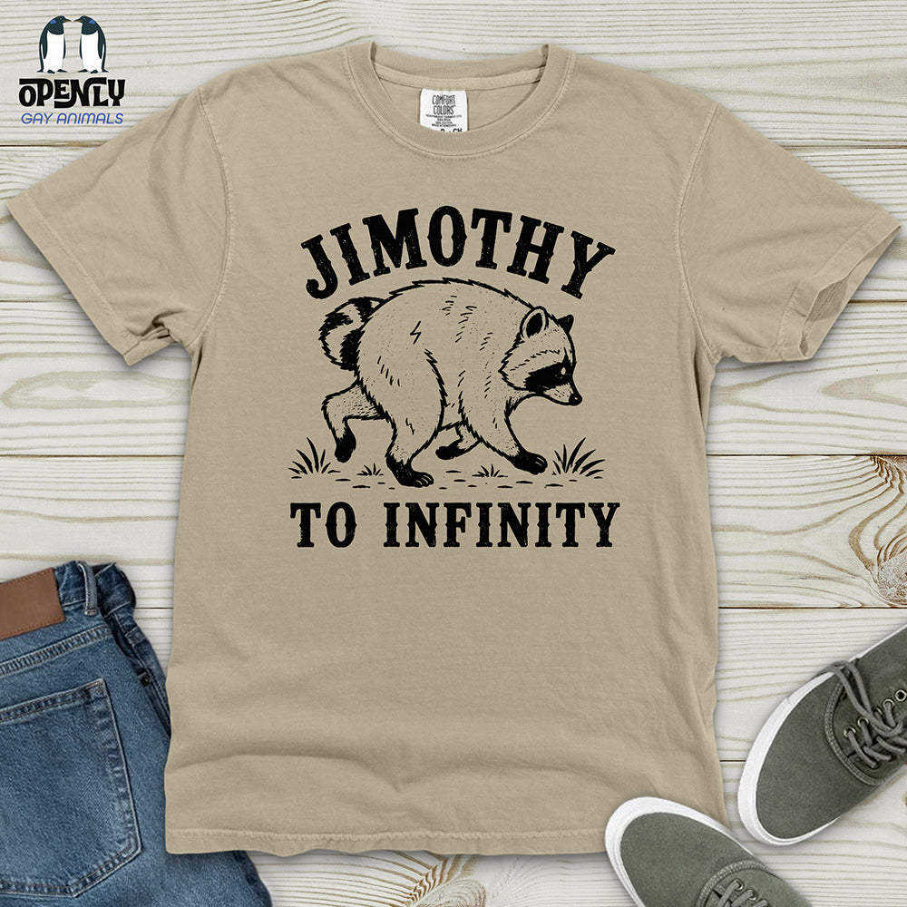 Jimothy To Infinity Heavy Cotton Comfort Colors Tee Gift For Animal Lover