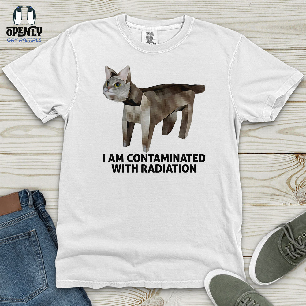 I Am Contaminated Heavy Cotton Comfort Colors Tee Gift For Animal Lover