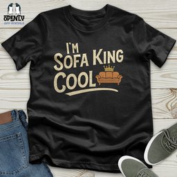 Im Sofa King Cool Unisex T Shirt Gift For Animal Lover