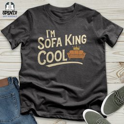 Im Sofa King Cool Unisex T Shirt Gift For Animal Lover