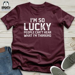 Im So Lucky Unisex T Shirt Gift For Animal Lover