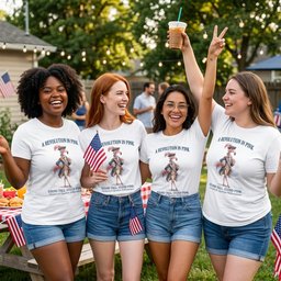 A Revolution In Pink Patriotic Flamingo Americas 250 Years Shirt T Shirt Gift For Flamingo Lover