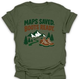Trail Ready T Shirt Gift For Hiker