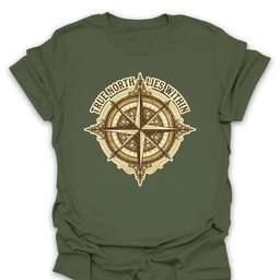 True North T Shirt Gift For Hiker