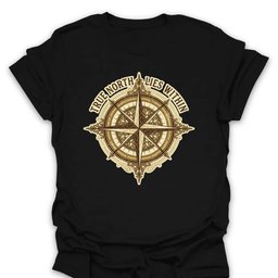 True North T Shirt Gift For Hiker