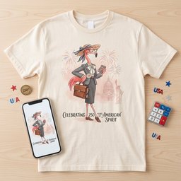America 250 Years Of American Spirit Accountant Flamingo Shirt T Shirt Gift For Flamingo Lover
