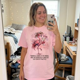 America Home Of The Brave Seriously Flawless Flamingo July 4th T Shirt Gift For Flamingo Lover