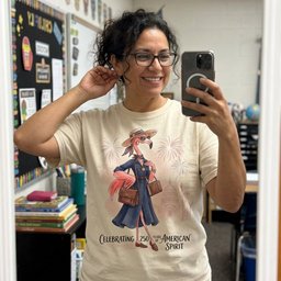 America 250 Years Of American Spirit History Teacher Shirt T Shirt Gift For Teacher