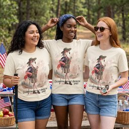 America 250 Years Of American Spirit Hiking Flamingo Shirt T Shirt Gift For Flamingo Lover
