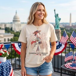 America 250 Years Of American Spirit Pharmacist Flamingo Shirt T Shirt Gift For Flamingo Lover