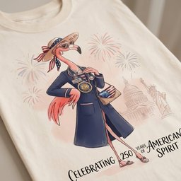 America 250 Years Of American Spirit Medical Assistant Shirt T Shirt Gift For Flamingo Lover