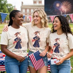America 250 Years Of American Spirit Medical Assistant Shirt T Shirt Gift For Flamingo Lover