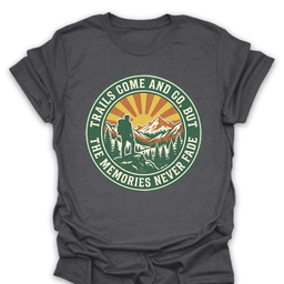 Trail Memories Tee Gift For Hiker