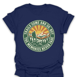 Trail Memories Tee Gift For Hiker