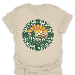 Trail Memories Tee Gift For Hiker