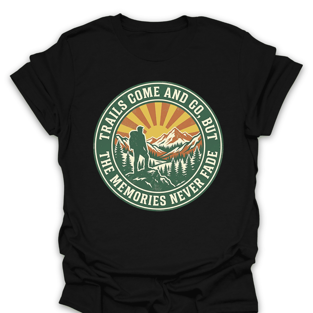 Trail Memories Tee Gift For Hiker