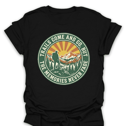 Trail Memories Tee Gift For Hiker