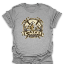 Wilderness Explorer T Shirt Gift For Hiker