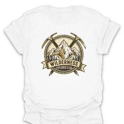 Wilderness Explorer T Shirt Gift For Hiker