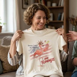 250 Years Red White And Flocking Fabulous Patriotic Flamingo Shirt T Shirt Gift For Flamingo Lover