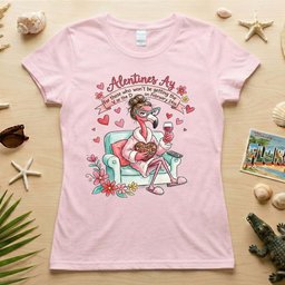 Sarcastic Single And Fabulous Flamingo Shirt Funny Anti Valentines Day Gift For Her T Shirt