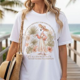 People Should Seriously Stop Expecting Normal From Me Boho Flamingo T Shirt Gift For Flamingo Lover