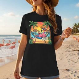 Sarcastic Retired Flamingo T Shirt Gift No Work Zone Not My Problem Humor