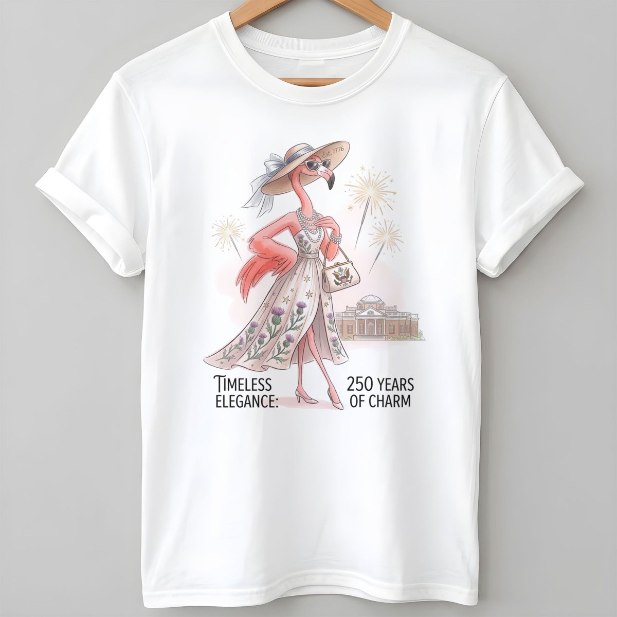 Timeless Elegance 250 Years Of Charm Flamingo Shirt T Shirt Gift For Flamingo Lover