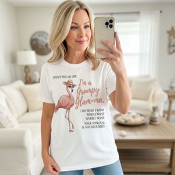 Personalized Dont Piss Me Off Im A Grumpy Glam Ma Funny Sassy Shirt T Shirt Gift For Flamingo Lover