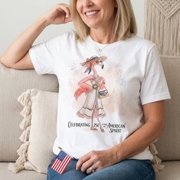 Celebrating 250 Years Of American Spirit Patriotic Flamingo Summer T Shirt Gift For Flamingo Lover