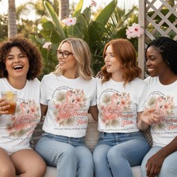 Personalized This Glam Ma Has A Priceless Little Flock Shirt Custom T Shirt Gift For Flamingo Lover