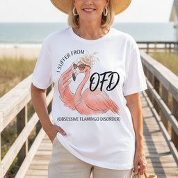 I Suffer From Ofd Obsessive Flamingo Disorder Funny Shirt T Shirt Gift For Flamingo Lover