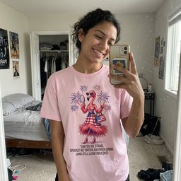 United We Stand Divided We Order Another Drink Flamingo July 4th T Shirt Gift For Flamingo Lover