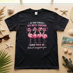 Bestfriend Flamingo Shirt T Shirt Gift For Flamingo Lover