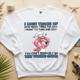 Sassy Stress Out Chef Flamingo T Shirt The Adult Humor Stupid Quote Tee Gift For Flamingo Lover