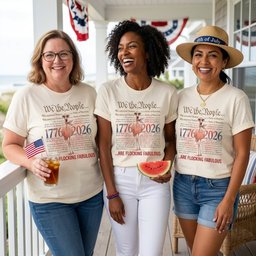 We The People Are Flocking Fabulous Patriotic Flamingo T Shirt Gift For Flamingo Lover