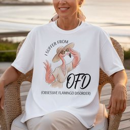 I Suffer From Ofd Obsessive Flamingo Disorder Funny Shirt T Shirt Gift For Flamingo Lover