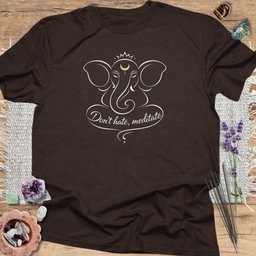 Dont Hate Meditate T Shirt Gift For Yoga Lover