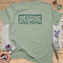 Imagine T Shirt Gift For Yoga Lover
